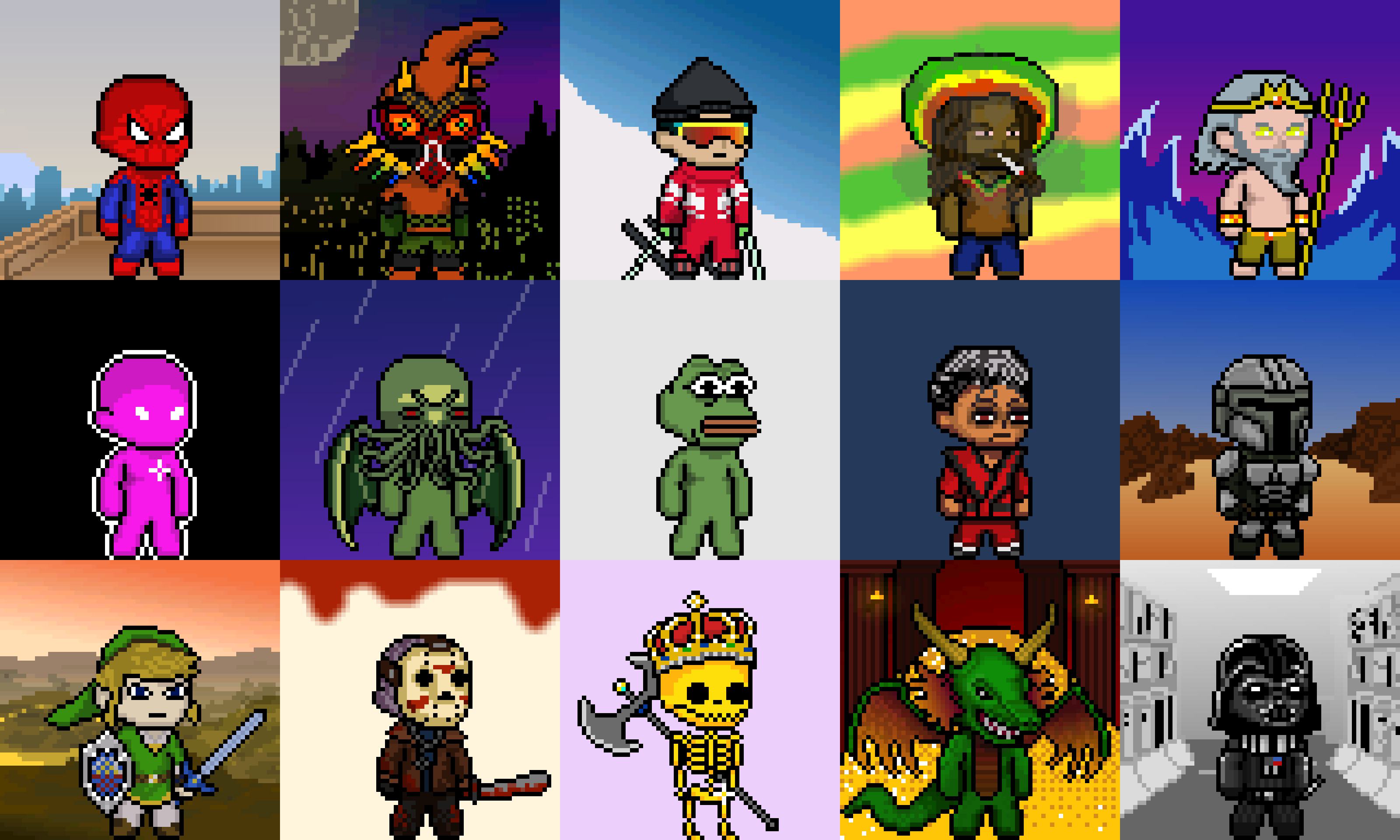 The Pixel Planet banner
